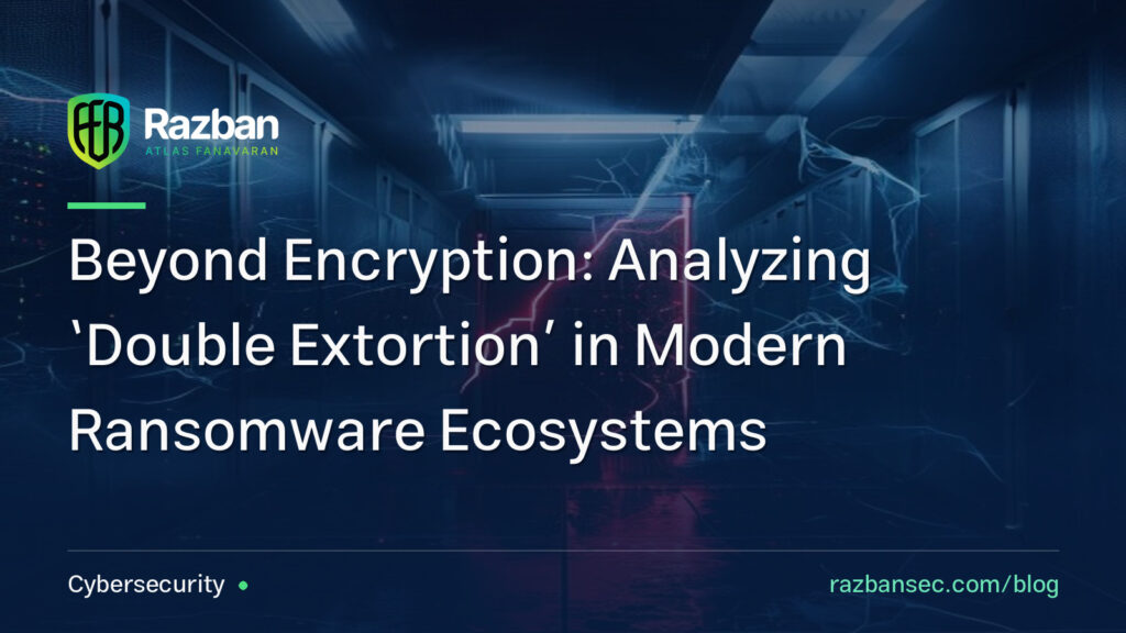 Beyond Encryption: Analyzing ‘Double Extortion’ in Modern Ransomware Ecosystems