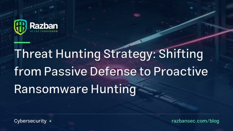 Threat Hunting Strategy: Shifting from Passive Defense to Proactive Ransomware Hunting