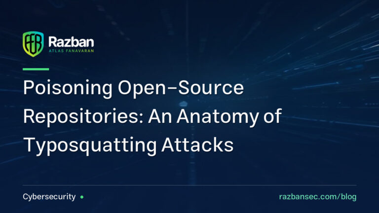 Poisoning Open-Source Repositories: An Anatomy of Typosquatting Attacks