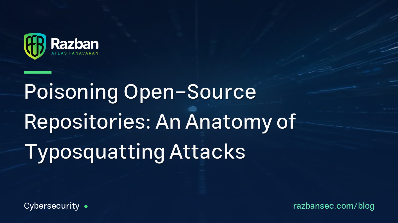 Poisoning Open-Source Repositories: An Anatomy of Typosquatting Attacks
