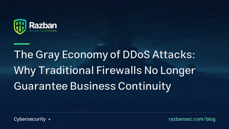 The Gray Economy of DDoS Attacks: Why Traditional Firewalls No Longer Guarantee Business Continuity