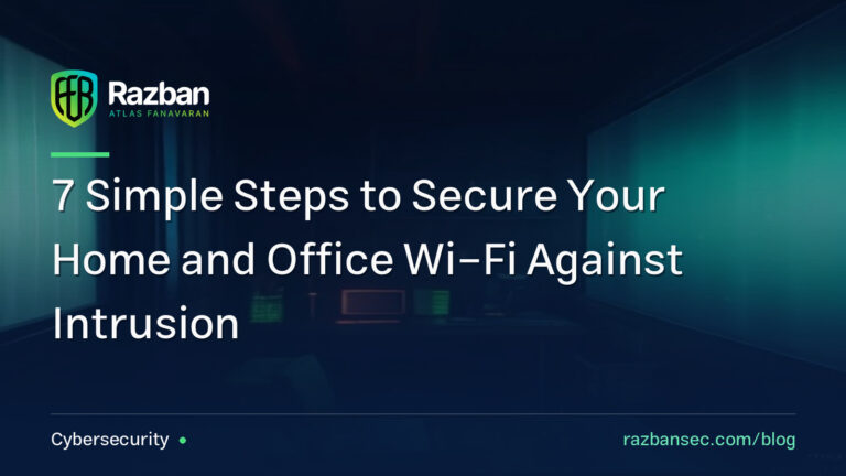 7 Simple Steps to Secure Your Home and Office Wi-Fi Against Intrusion